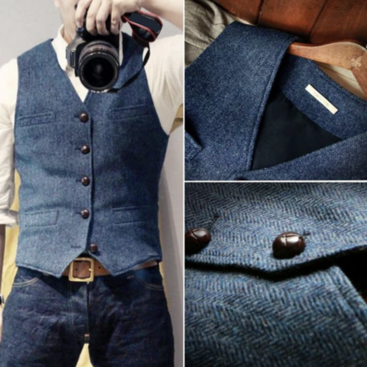 Lewis™ - Elegant gilet voor heren