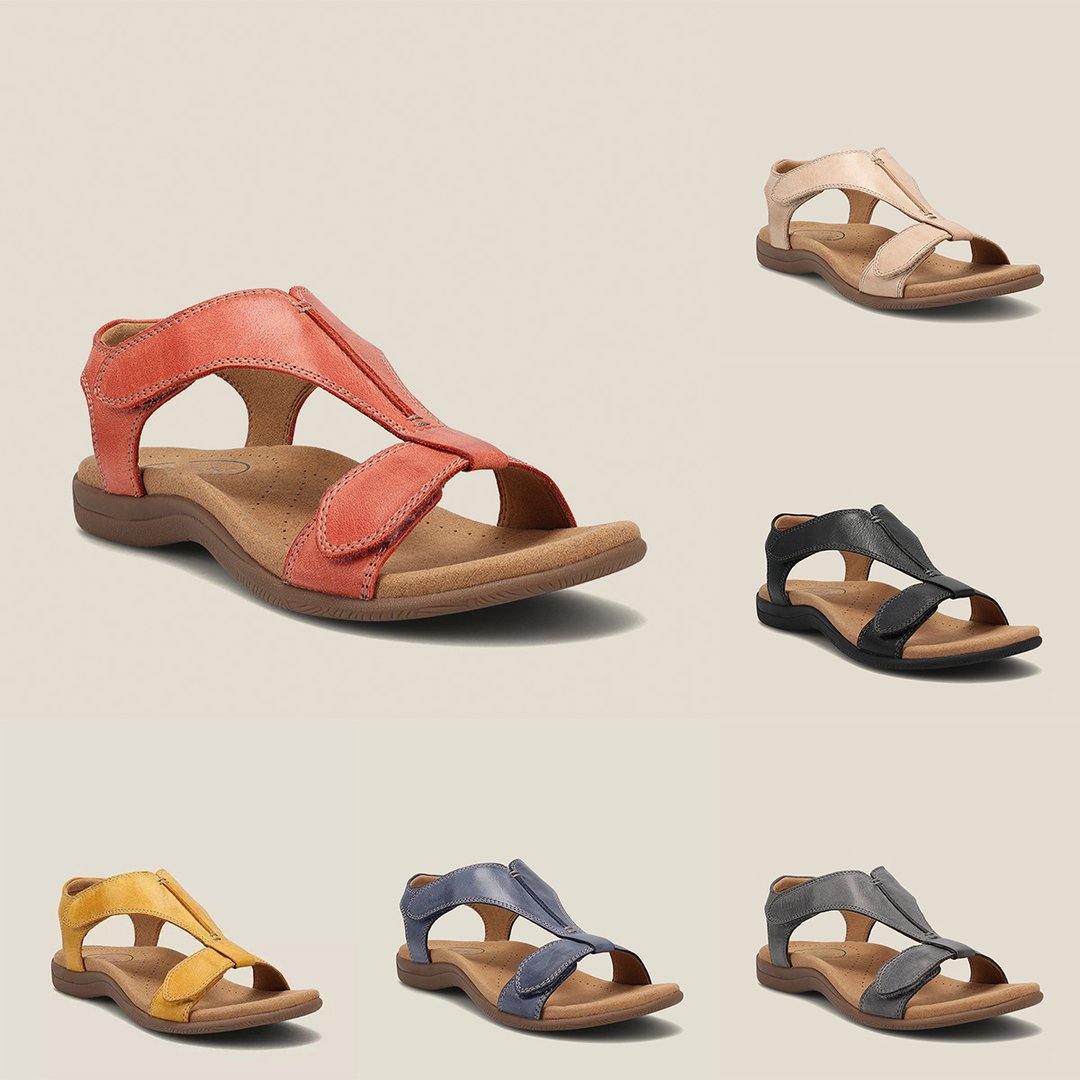 Giulia™ - Casual Leren Orthopedische Sandalen