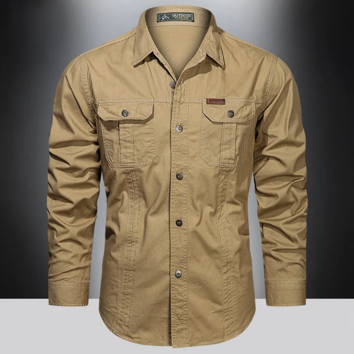 Fitzgerald™ - Katoenen Cargo Shirt