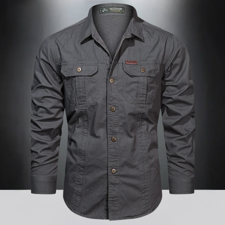 Fitzgerald™ - Katoenen Cargo Shirt