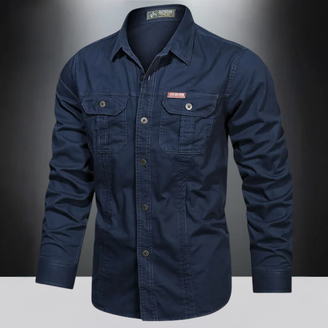 Fitzgerald™ - Katoenen Cargo Shirt