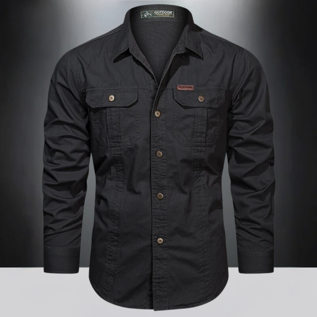 Fitzgerald™ - Katoenen Cargo Shirt