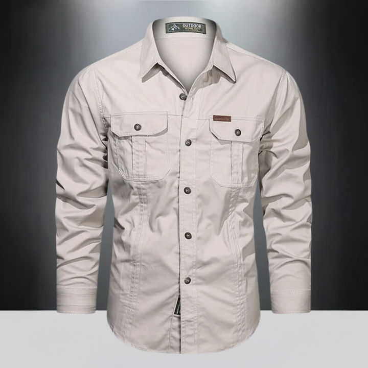 Fitzgerald™ - Katoenen Cargo Shirt