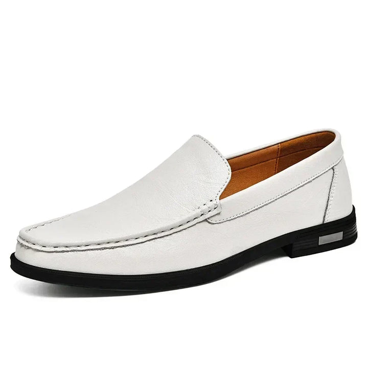 Xander™ - Shiny Leather Loafers