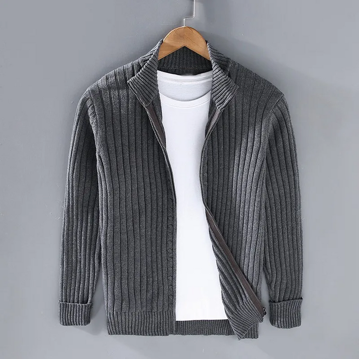 Thibault™ - Casual vest met rits